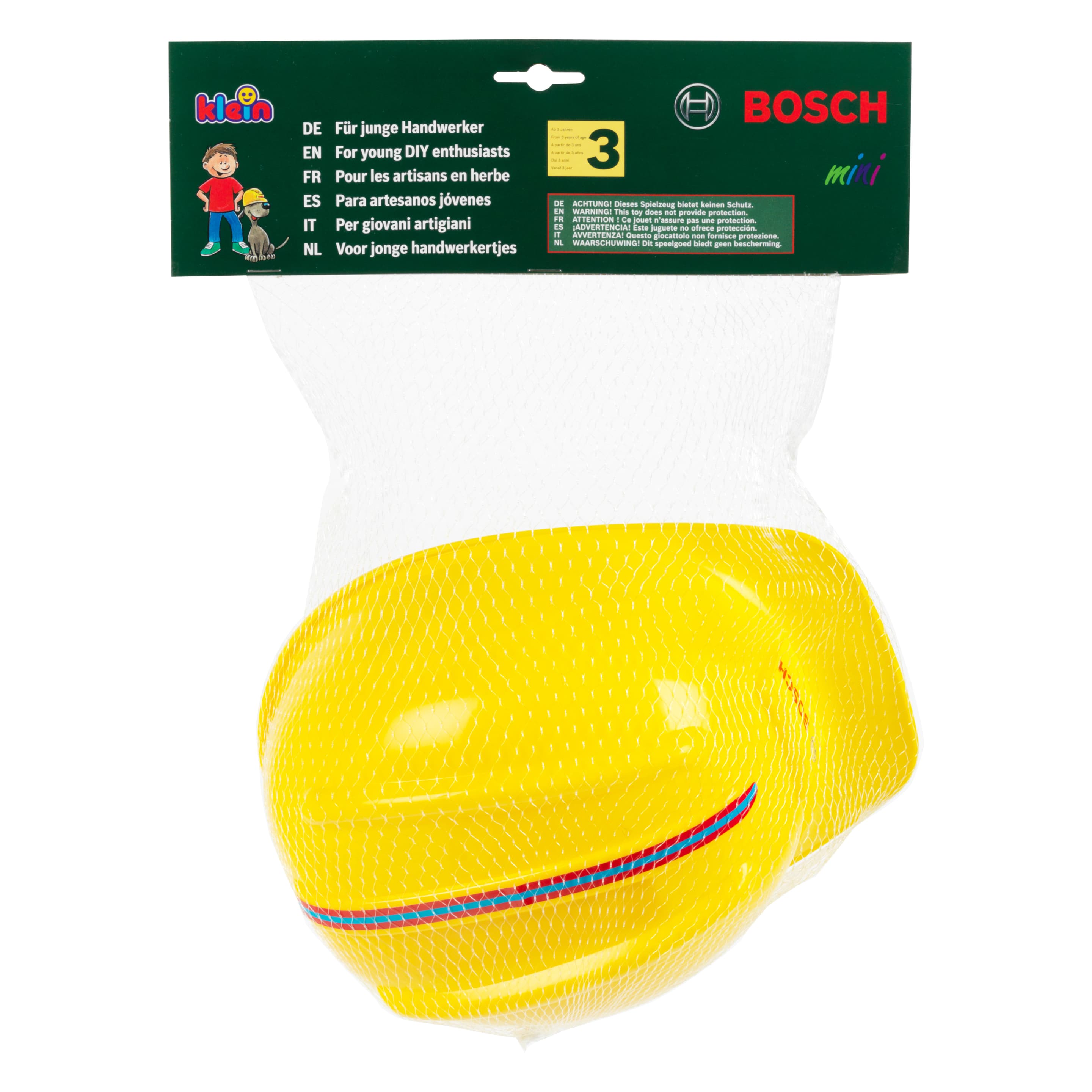Produktbild Theo Klein 8127 Bosch Handwerkerhelm | Der Spielzeughelm im Handwerker-Look 3 von 3
