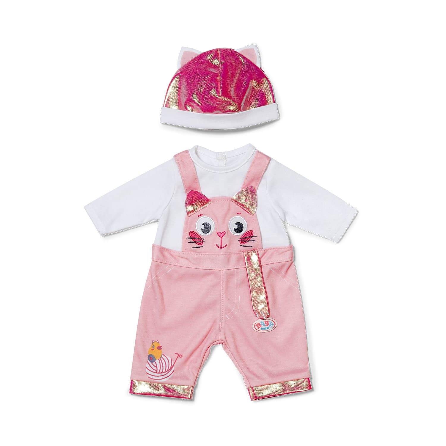 Produktbild BABY born Einteiler mit Mütze 43cm 2 von 5