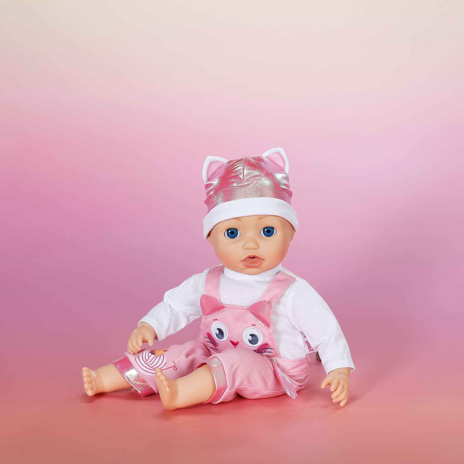 Produktbild BABY born Einteiler mit Mütze 43cm 4 von 5