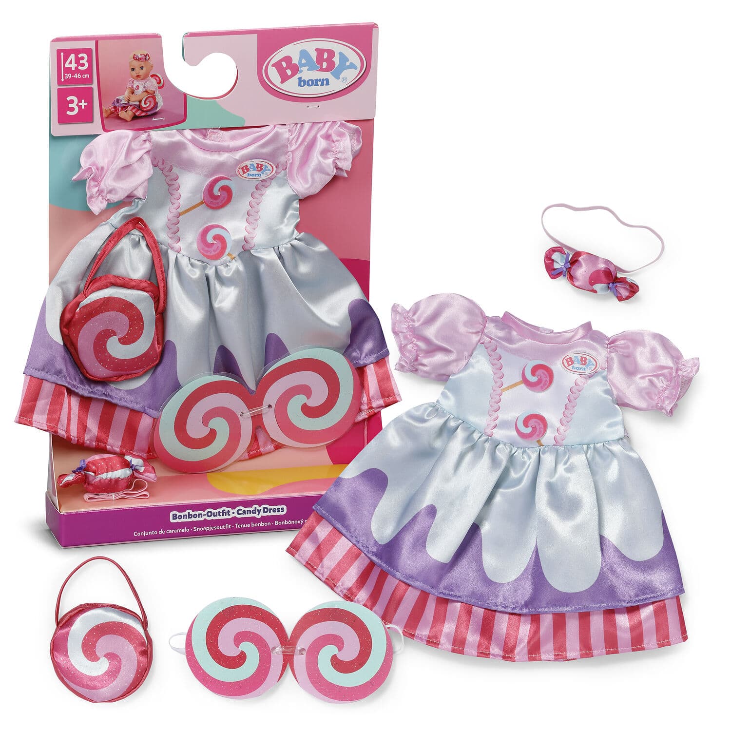 BABY born Bonbon-Outfit 43cm