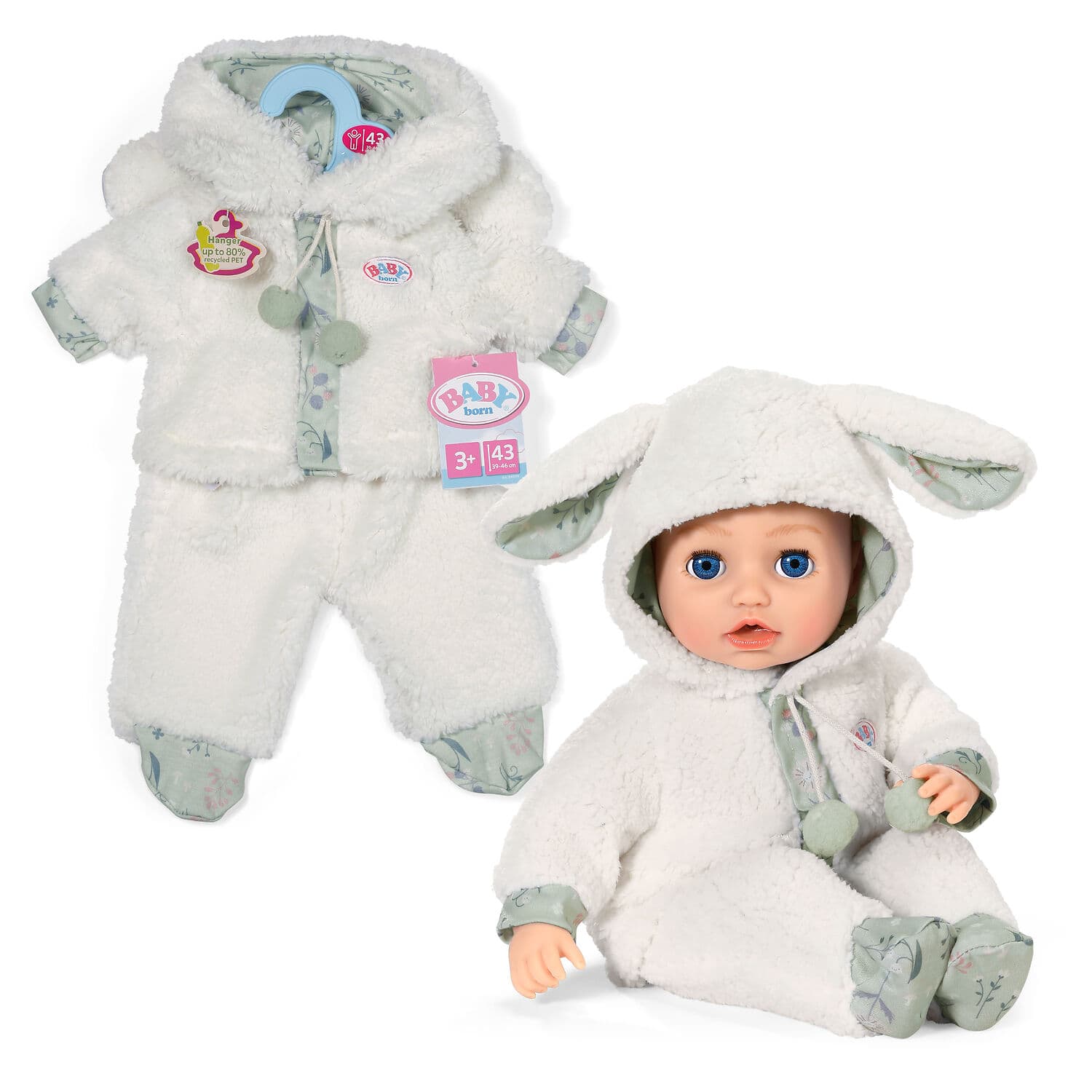 BABY born Schaf-Outfit 43cm