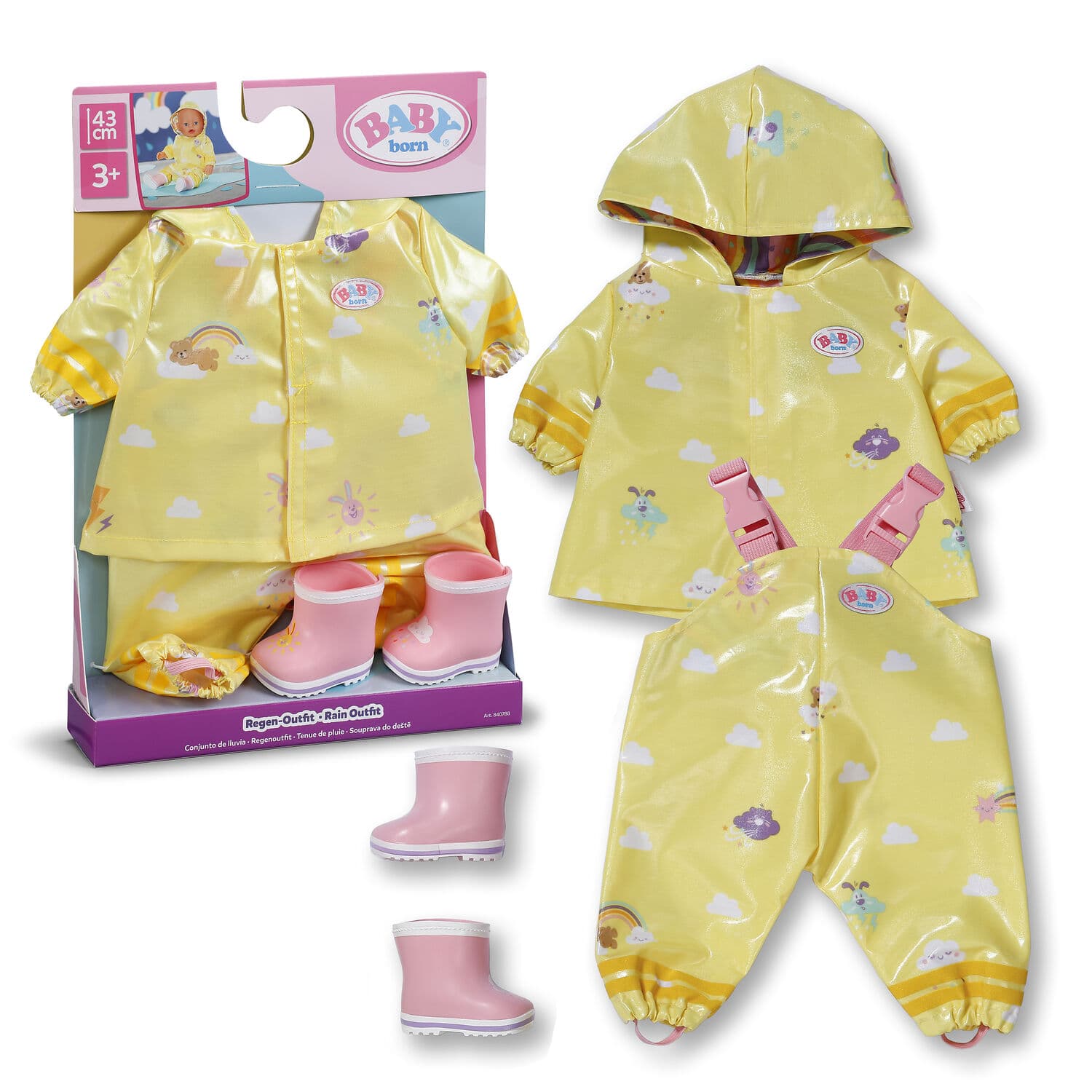 BABY born Regen-Outfit 43cm