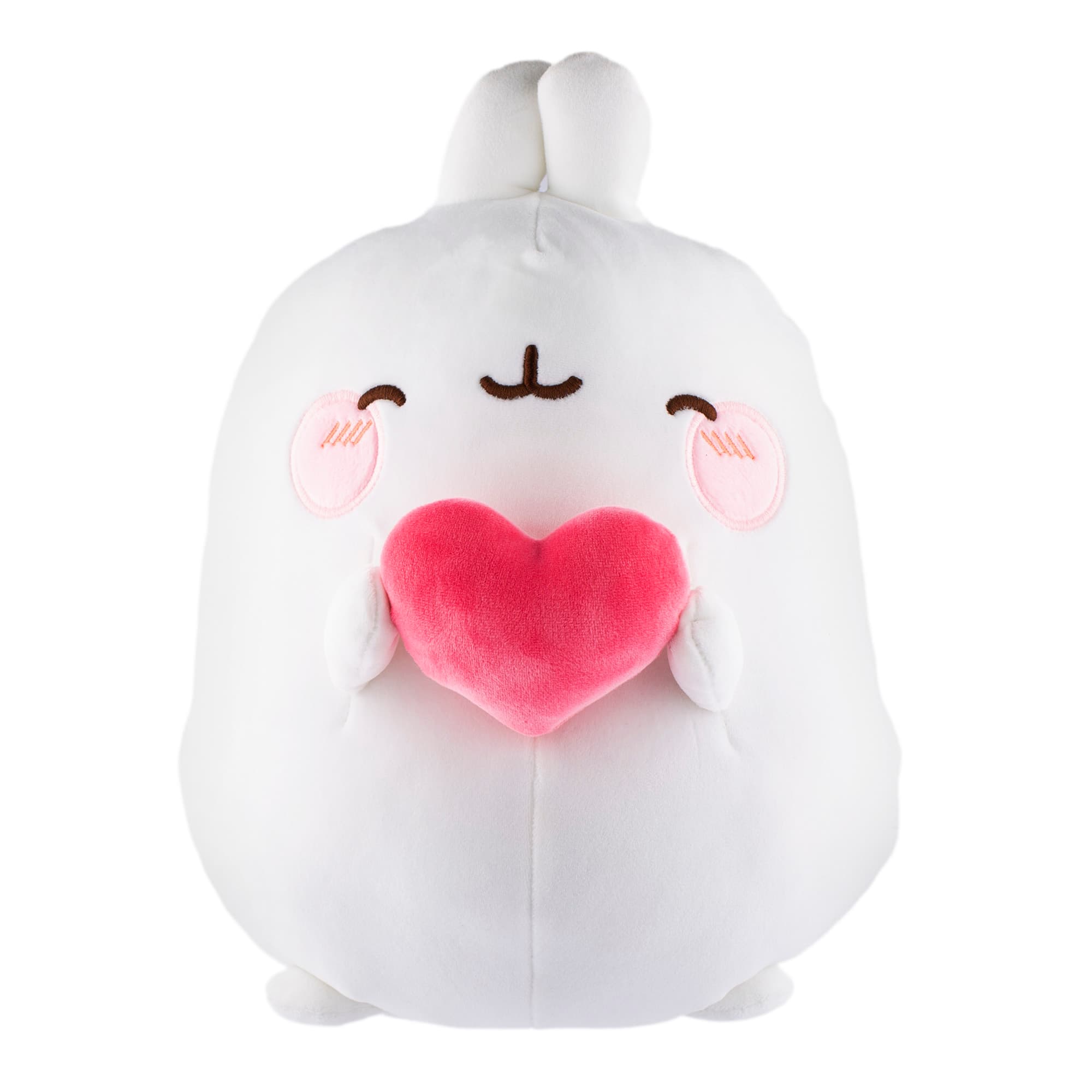 Molang mit Herz - Plüschfigur groß, 30cm