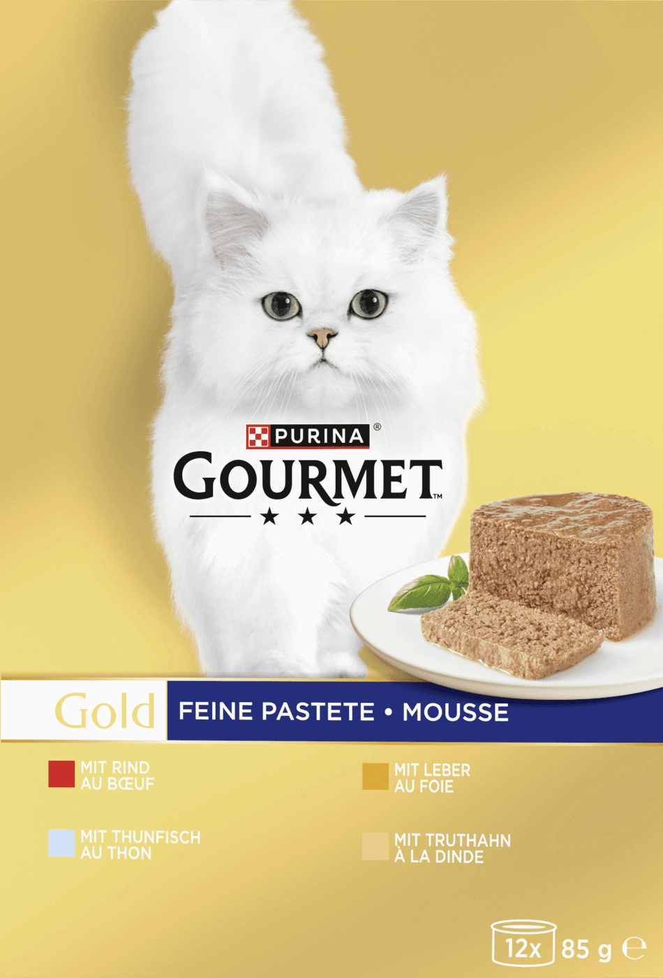 PURINA GOURMET Gold Feine Pastete Mousse