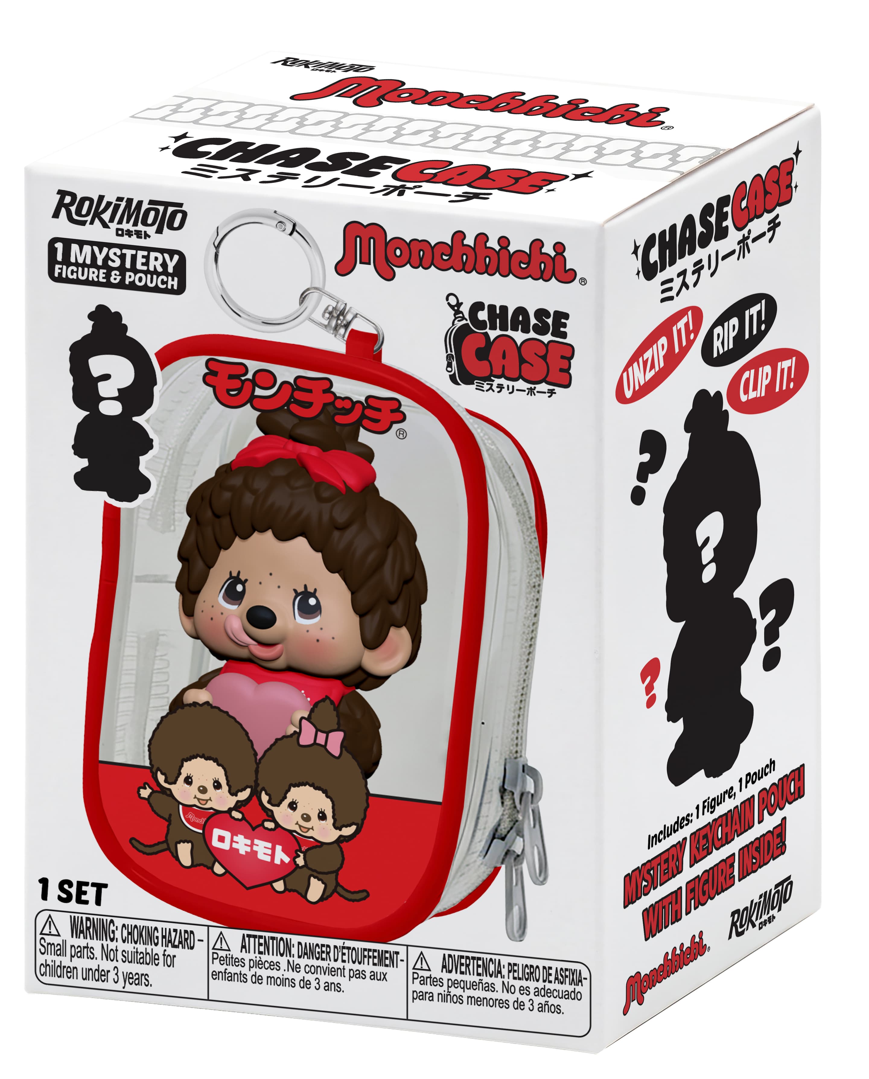 Rokimoto - Chase Case - Monchhichi S1 sortiert (Keine Auswahl möglich)