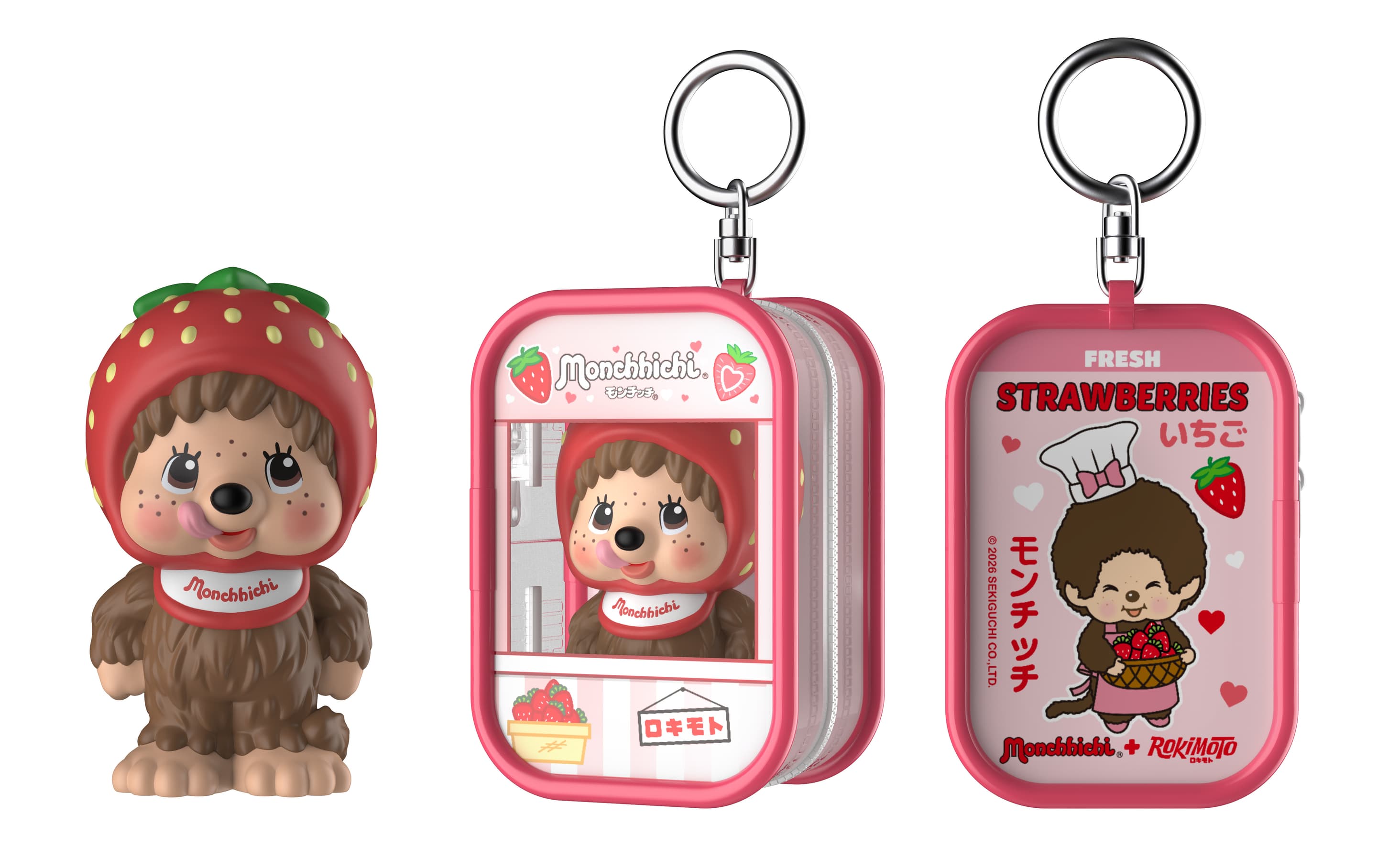 Rokimoto - Chase Case - Monchhichi S1 sortiert (Keine Auswahl möglich)