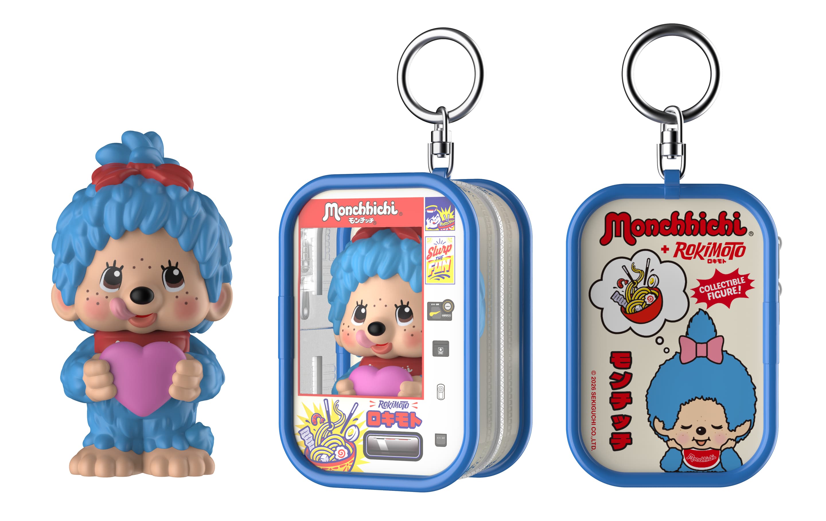 Rokimoto - Chase Case - Monchhichi S1 sortiert (Keine Auswahl möglich)