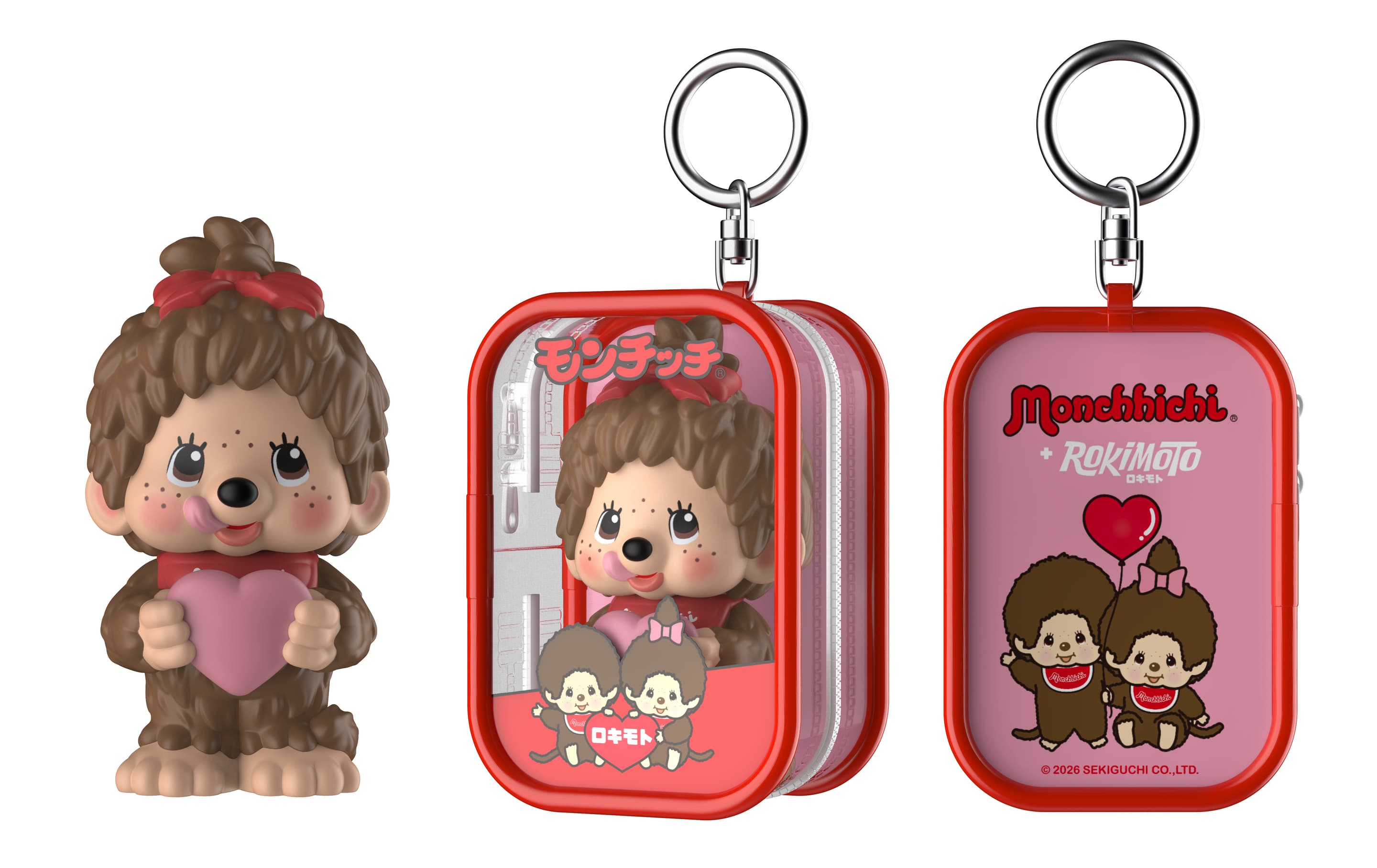 Rokimoto - Chase Case - Monchhichi S1 sortiert (Keine Auswahl möglich)