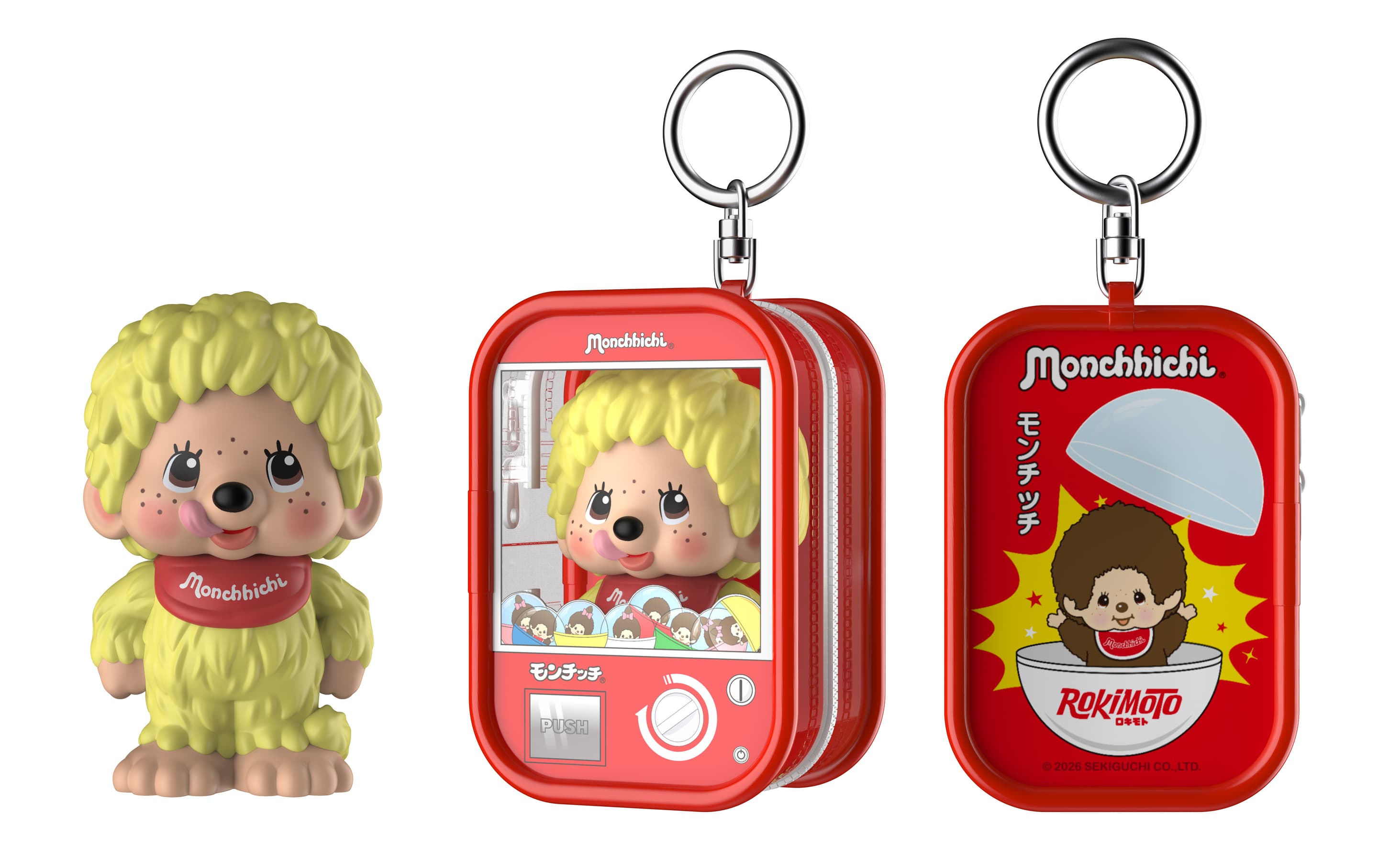 Rokimoto - Chase Case - Monchhichi S1 sortiert (Keine Auswahl möglich)