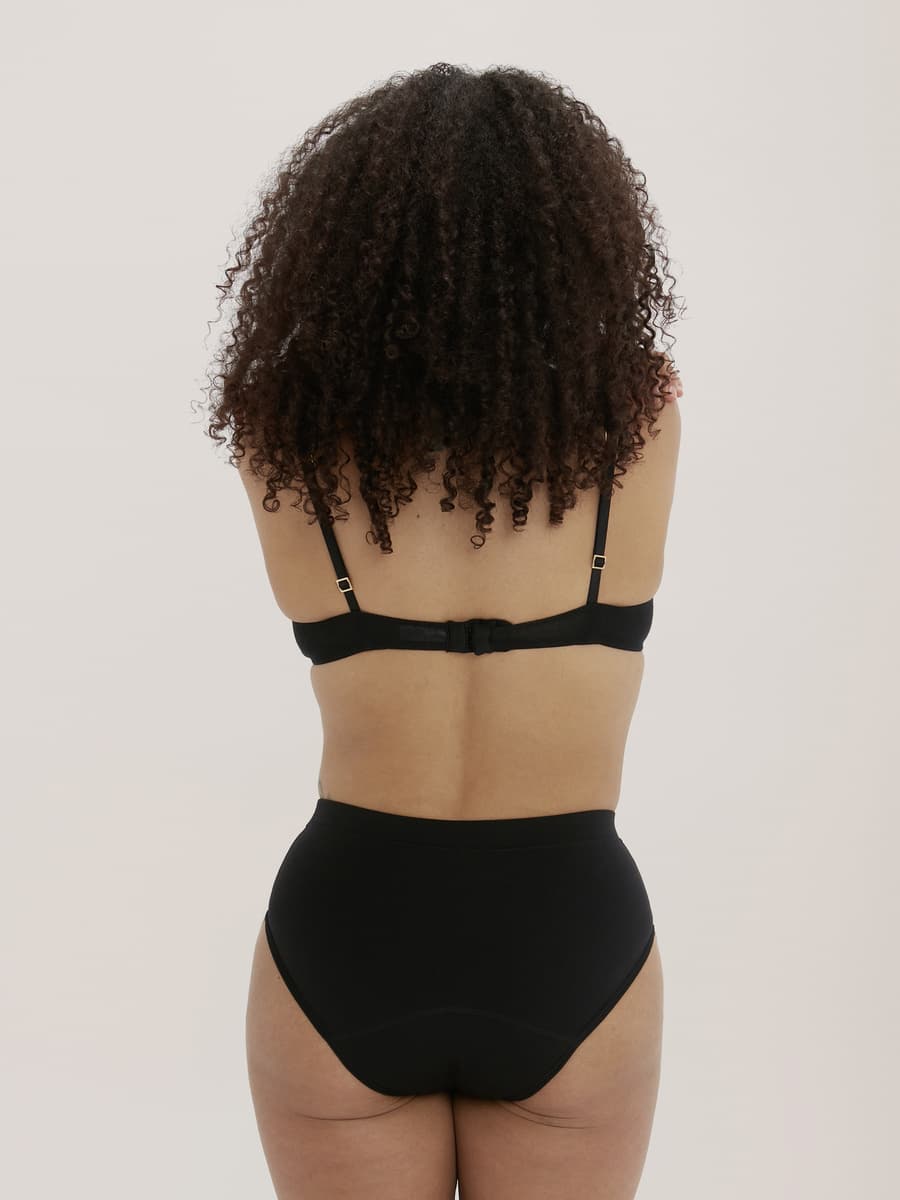 Produktbild Snuggs Periodenunterwäsche Basics schwarz Größe M 6 von 6