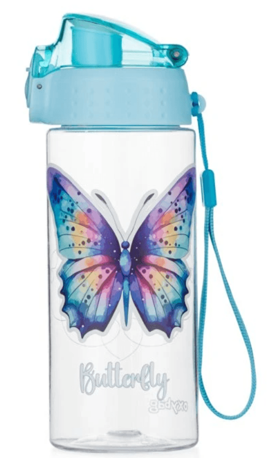 oxybag® Trinkflasche Click 500ml SCHMETTERLING