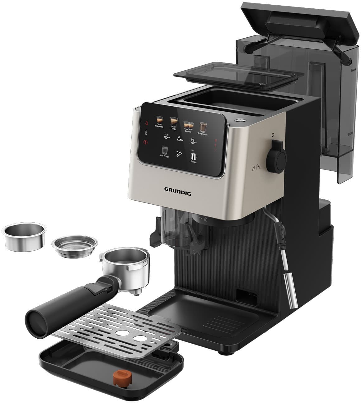 GRUNDIG Siebträgermaschine KSM 7530