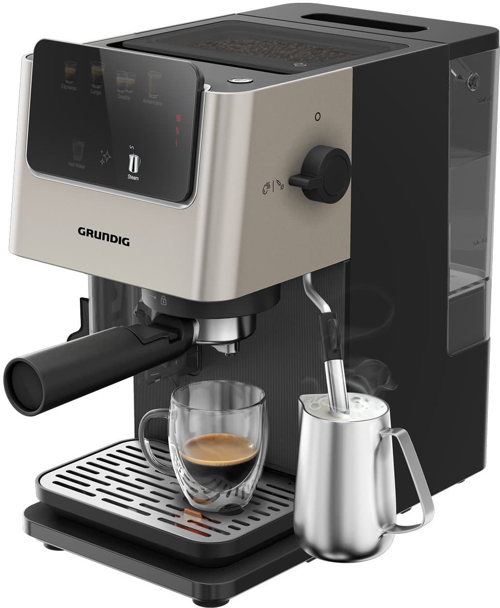 GRUNDIG Siebträgermaschine KSM 7530