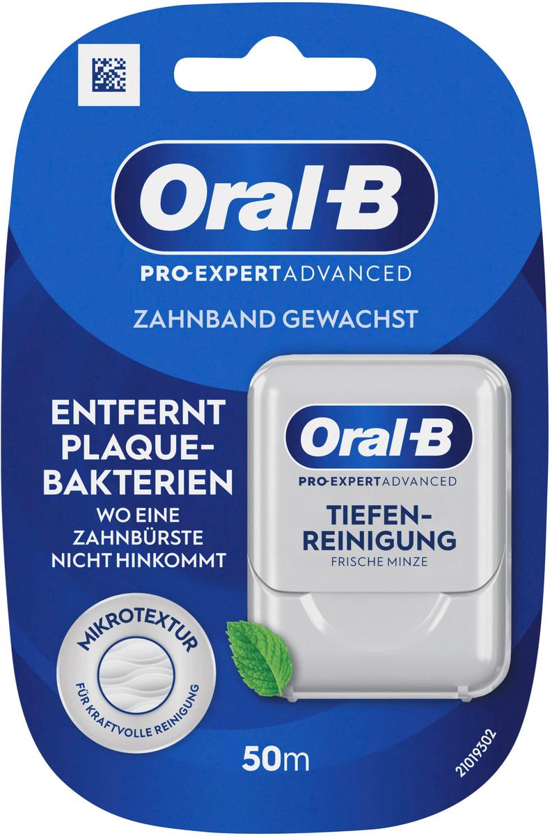 Oral-B Zahnseide Pro Expert Advanced Tiefenreinigung frische Minze gewachst 