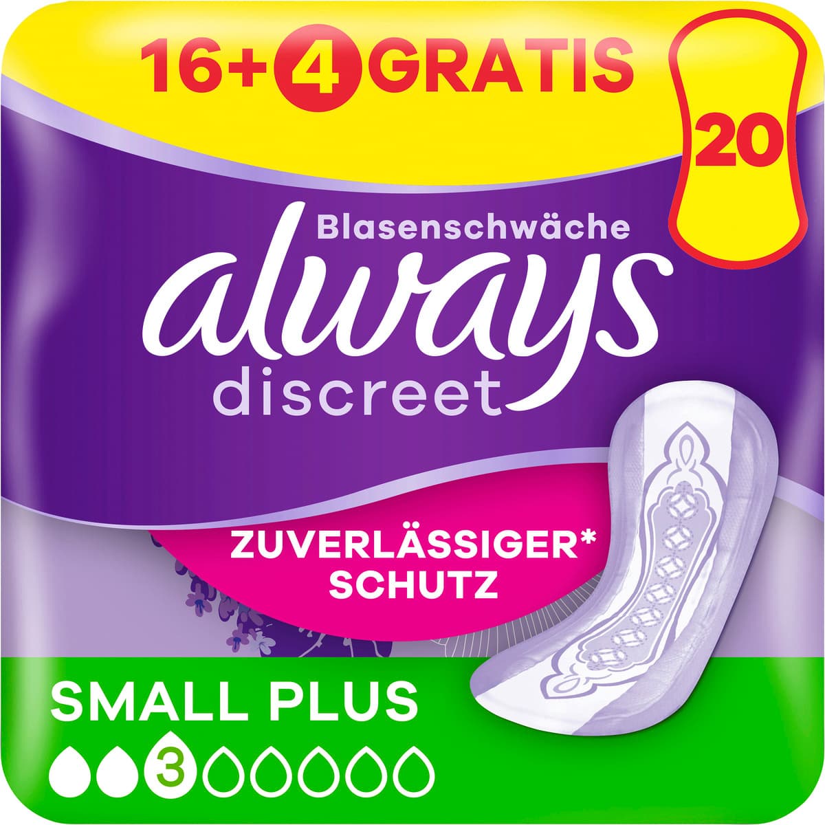 Always Discreet Inkontinenz Small Plus 