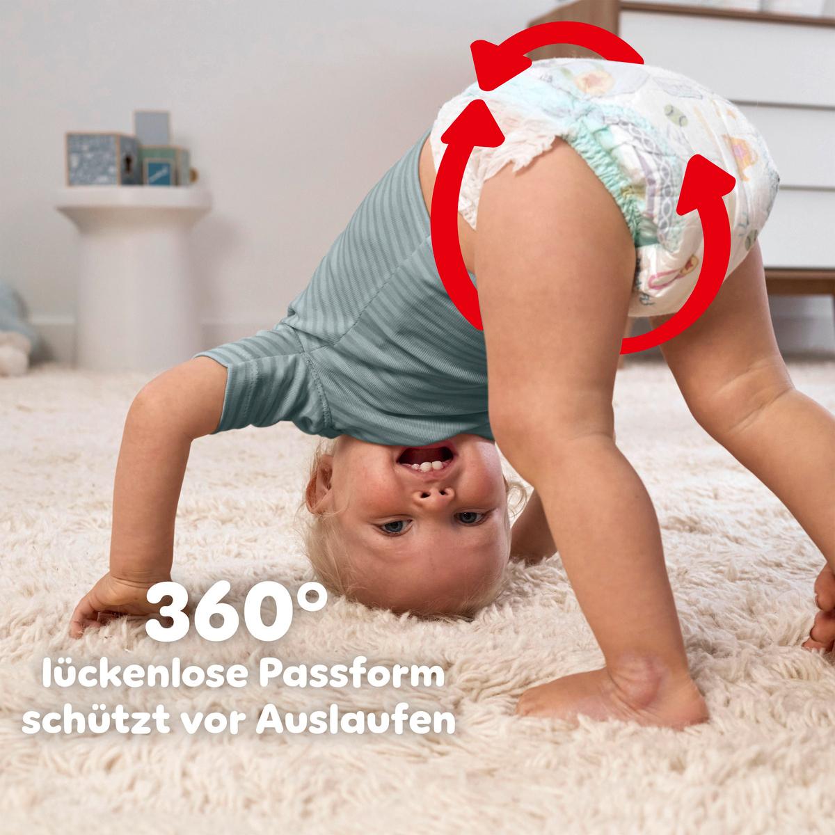 Produktbild Pampers Baby Dry Pants Windeln Gr.6 Extra Large 13-19kg XXL Pack  5 von 12