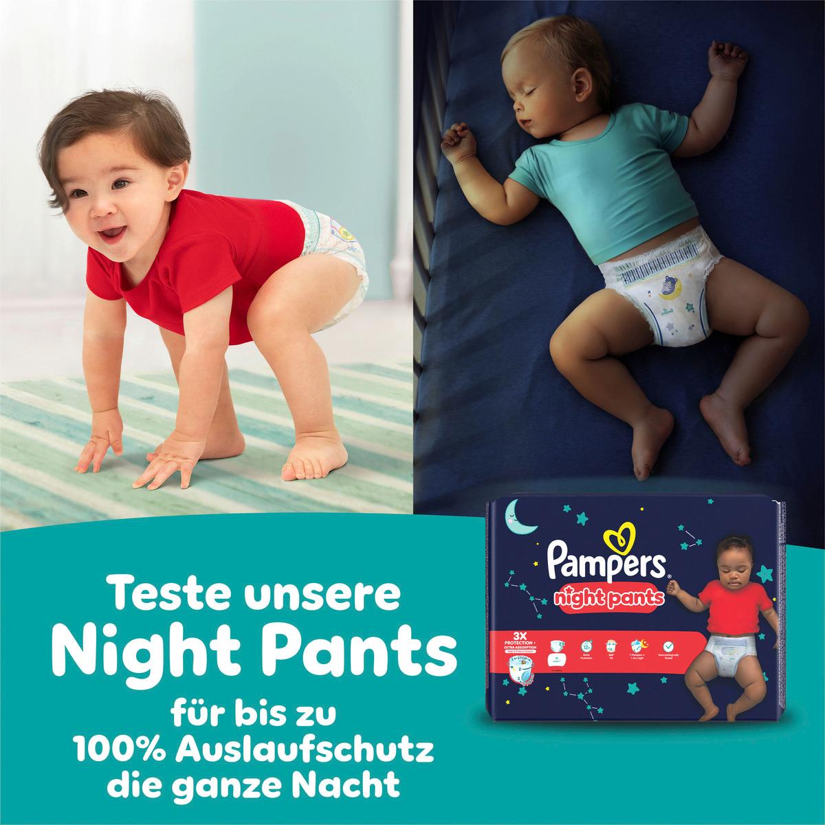 Produktbild Pampers Baby Dry Pants Windeln Gr.6 Extra Large 13-19kg XXL Pack  12 von 12