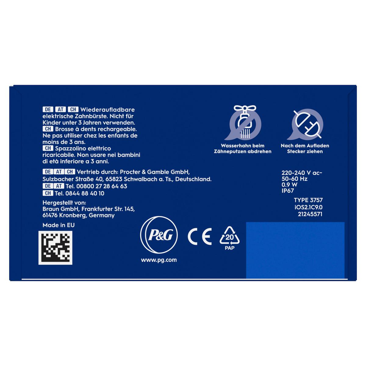 Produktbild Oral-B iO Series 2 Forest elektrische Zahnbürste 7 von 13