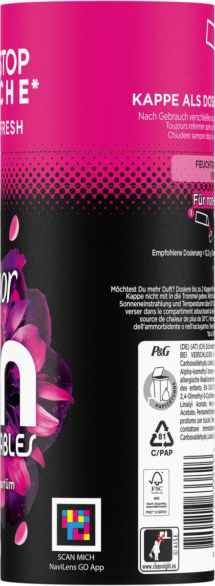 Produktbild Lenor UNSTOPPABLES Wäscheparfüm Fresh Sensations 9 von 10