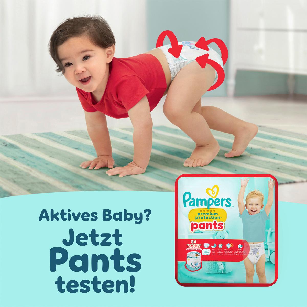 Produktbild Pampers Premium Protection Windeln Gr.4 Maxi 9-14kg Big Pack  10 von 11