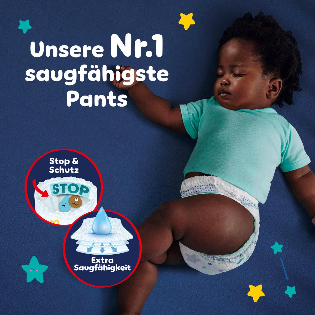 Produktbild Pampers Windeln Night Pants Gr.6 Single Pack  9 von 10