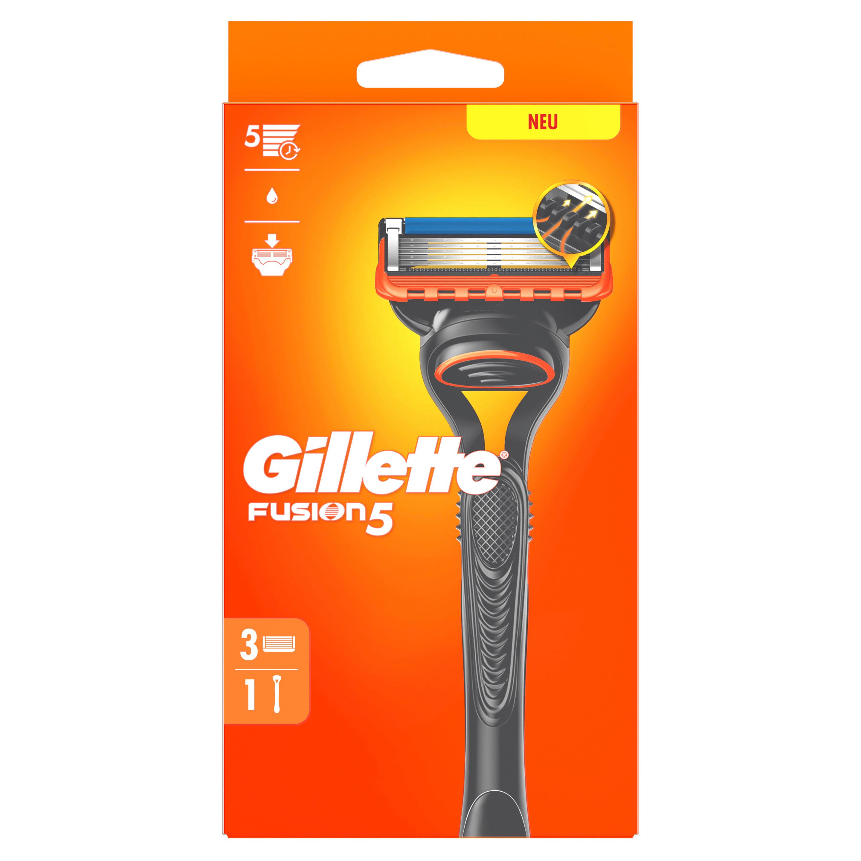 Produktbild Gillette Fusion5 Rasierer+3 Klingen 9 von 9