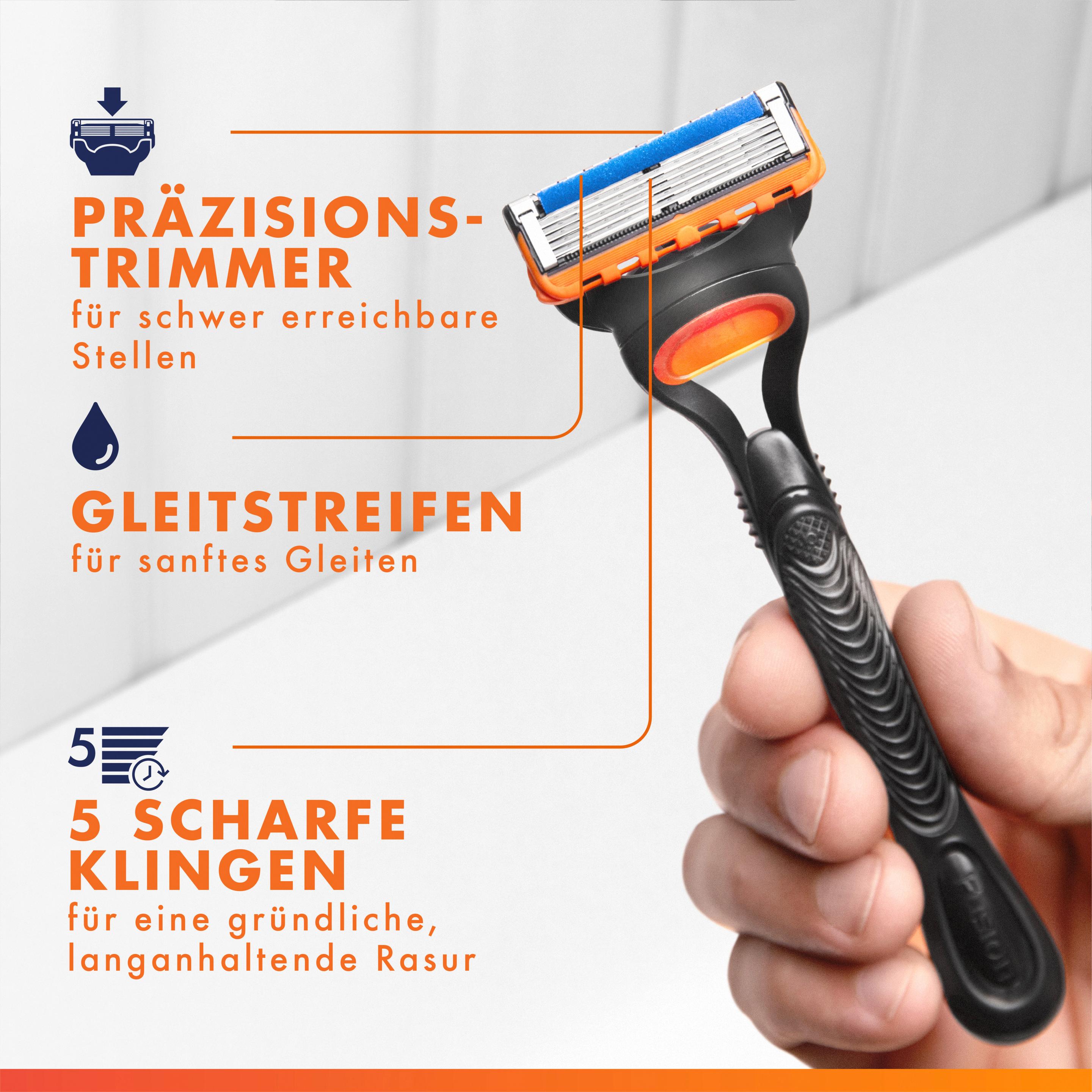 Produktbild Gillette Fusion5 Rasierer+3 Klingen 5 von 9