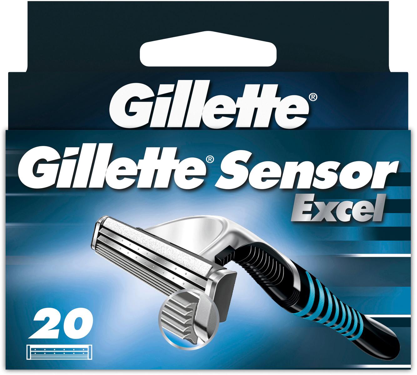 Gillette Klingen Sensor Excel 
