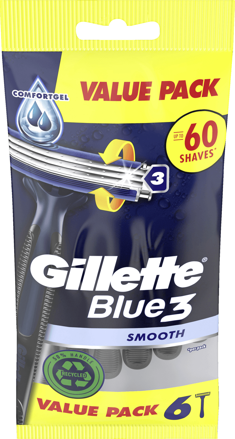 Gillette BLUE 3 Einweg Rasierer Smooth