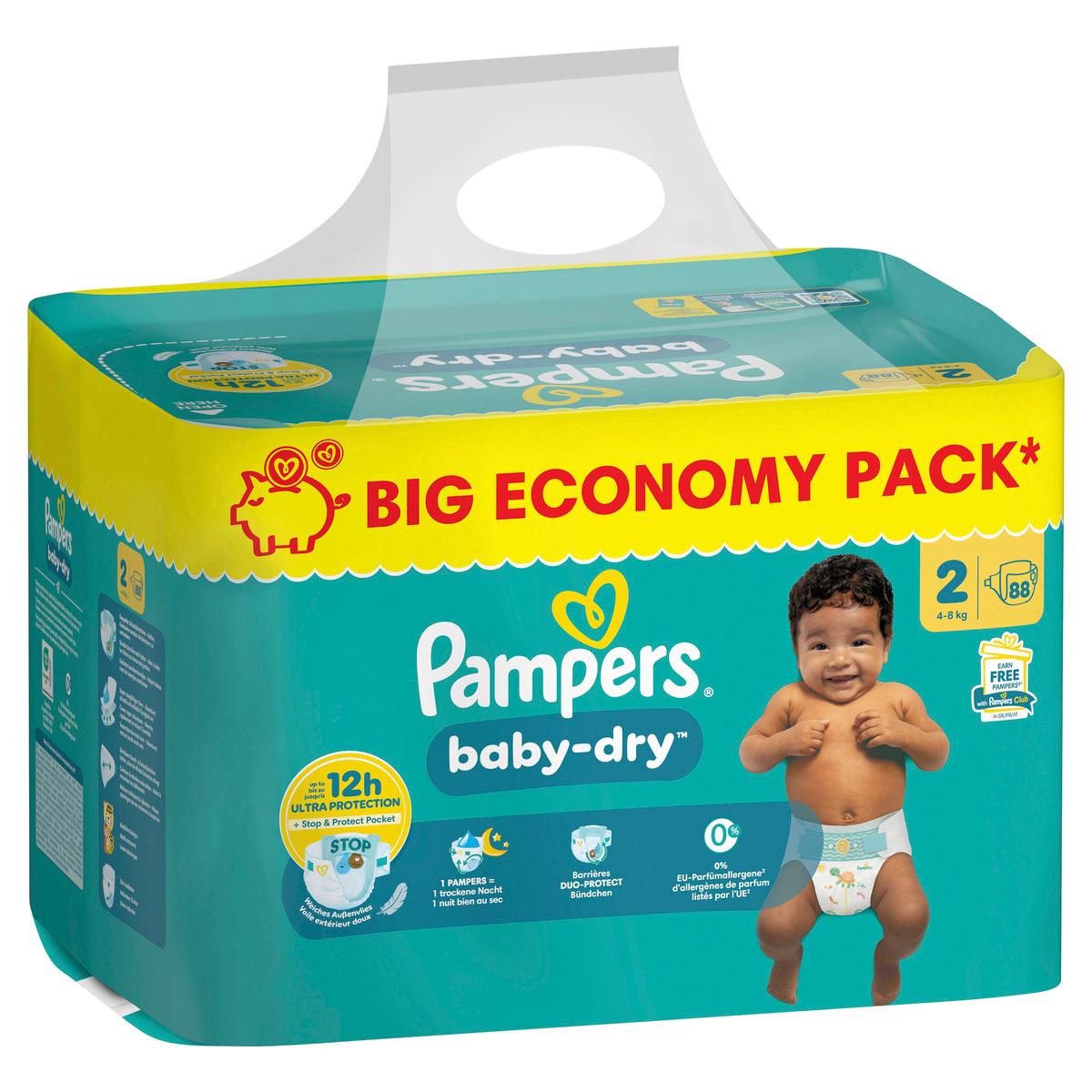 Produktbild Pampers Baby Dry Windeln Gr.2 Mini 4-8kg Big Pack  4 von 11