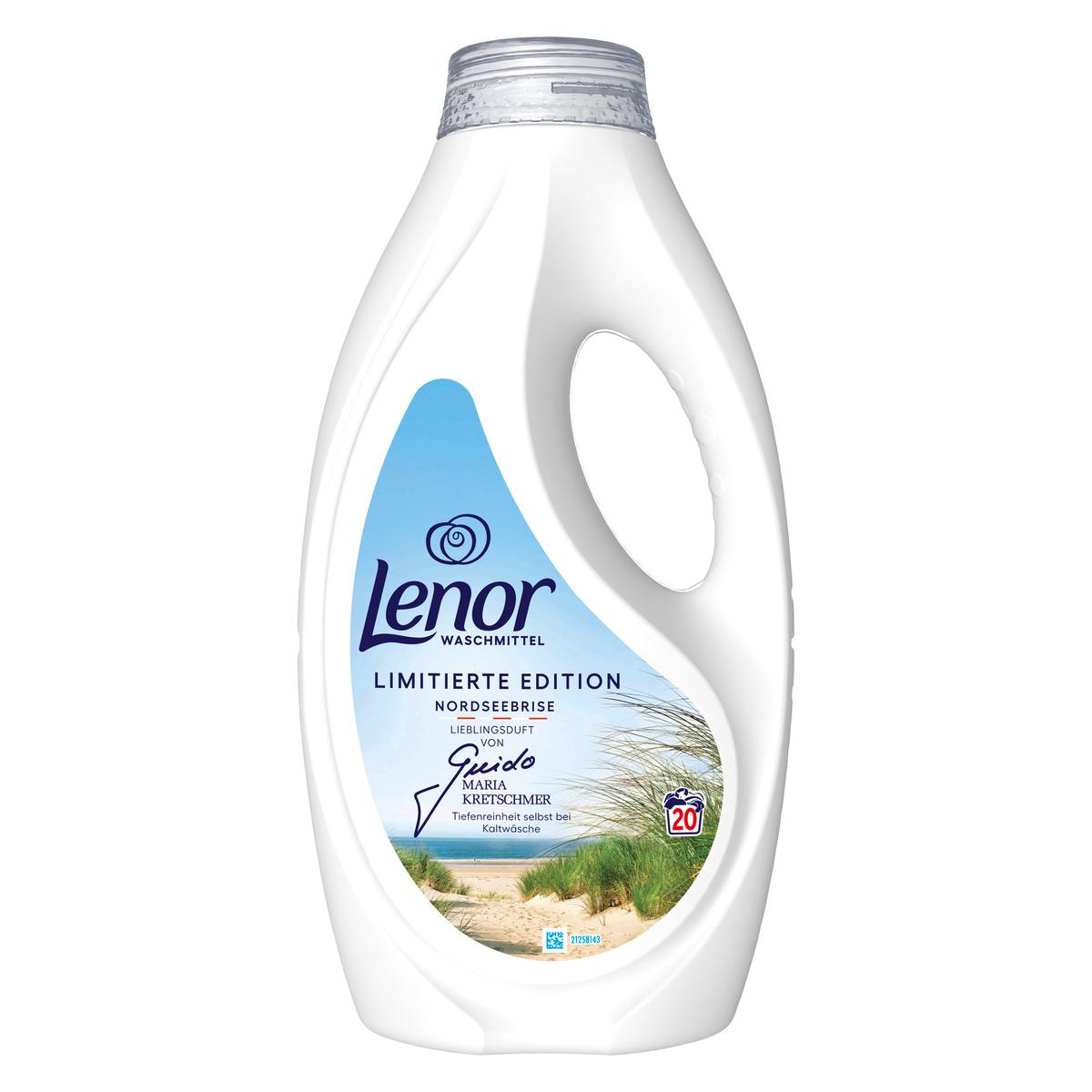 Produktbild Lenor Vollwaschmittel Flüssig Nordseebrise 20WL 2 von 7