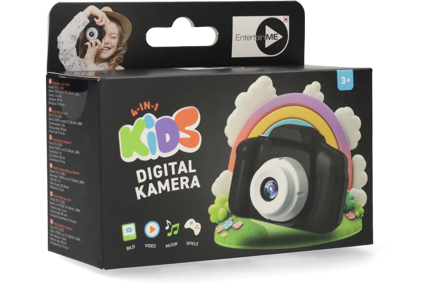 Produktbild Müller 4IN1 Digitale Kids Kamera Schwarz 4 von 8
