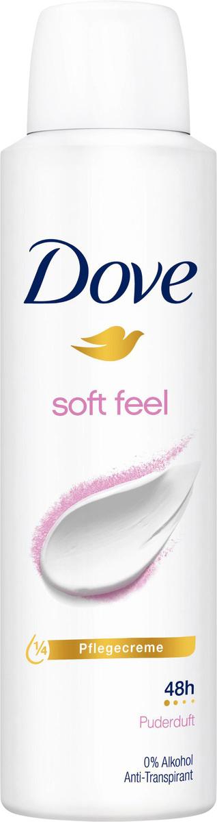 Dove Deo-Spray Anti-Transpirant Soft Feel 0% Alkohol 150 ml