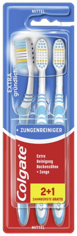 Colgate Extra Clean Zahnbürste Mittel