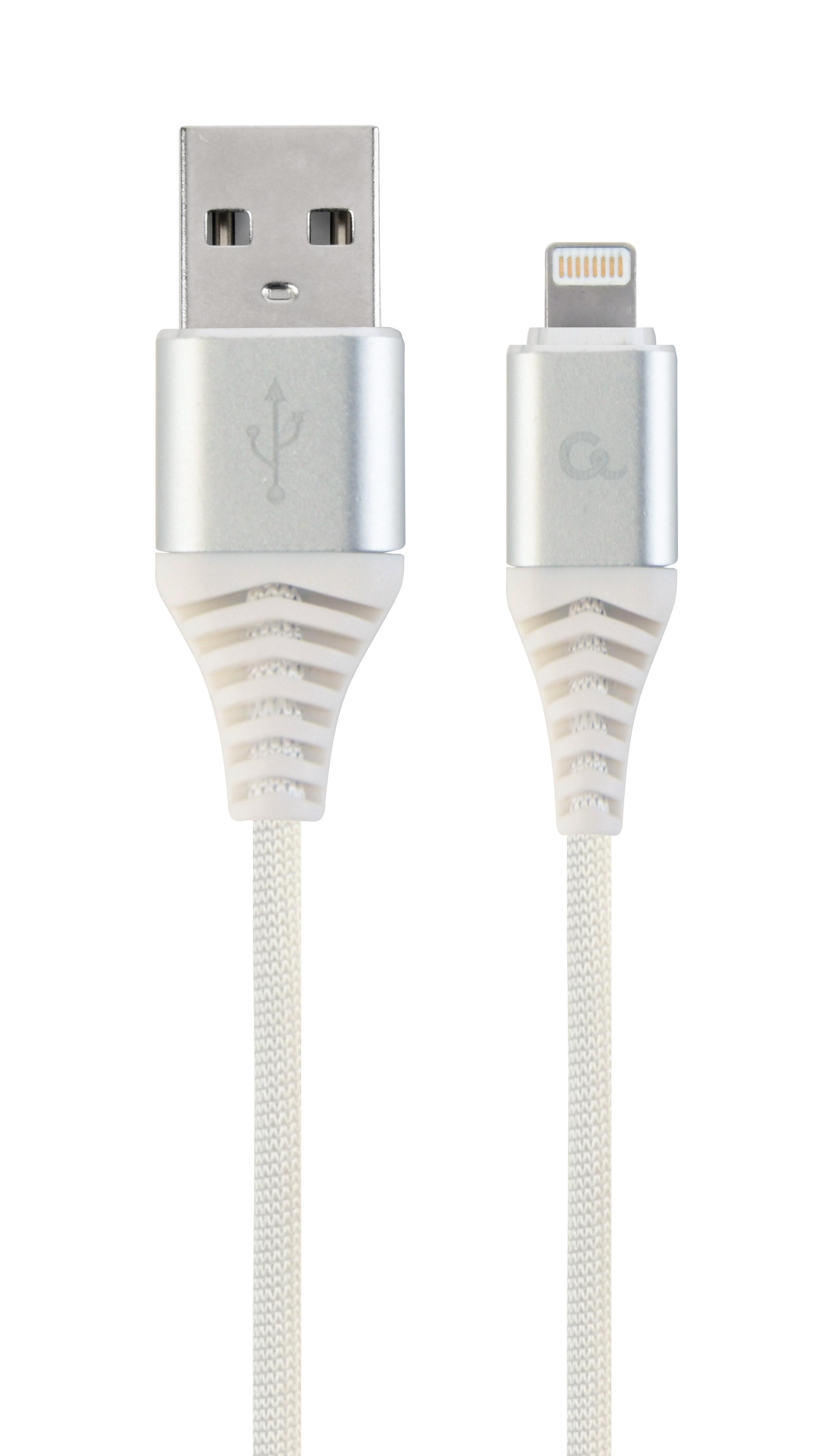 MÜLLER KABEL  8 PIN 2 M,SILBER/WEISS