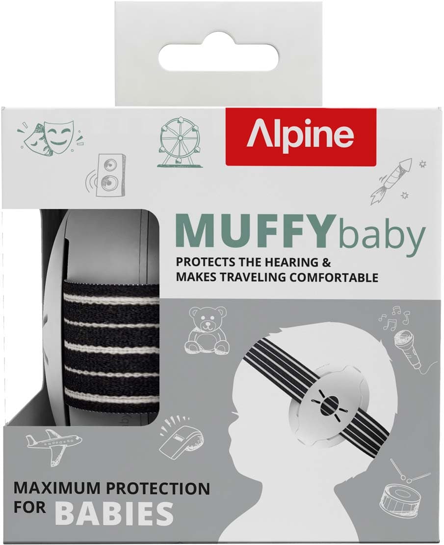ALPINE Gehörschutz MUFFY BABY schwarz