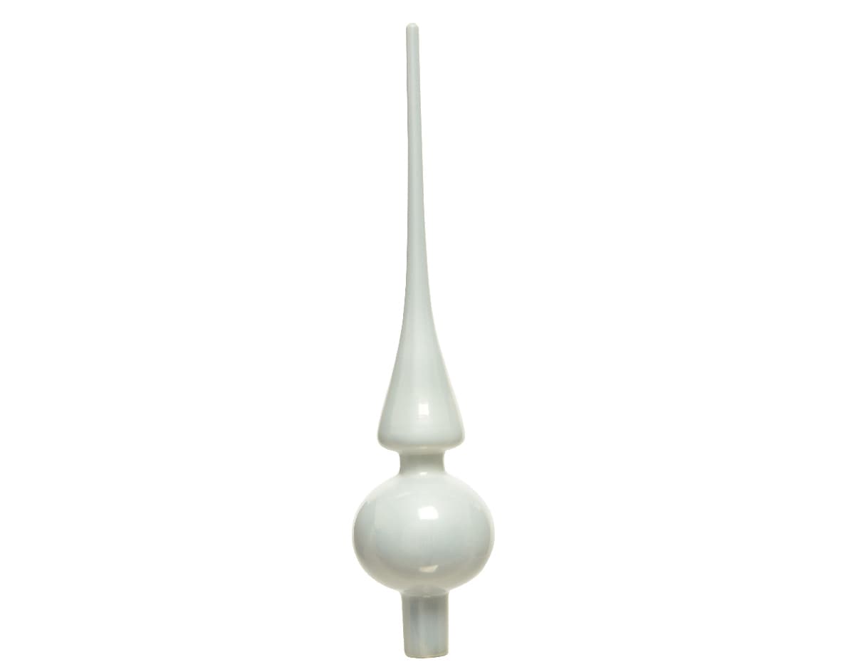 Decoris Christmas decoration Glasbaumspitze Glanz 26cm