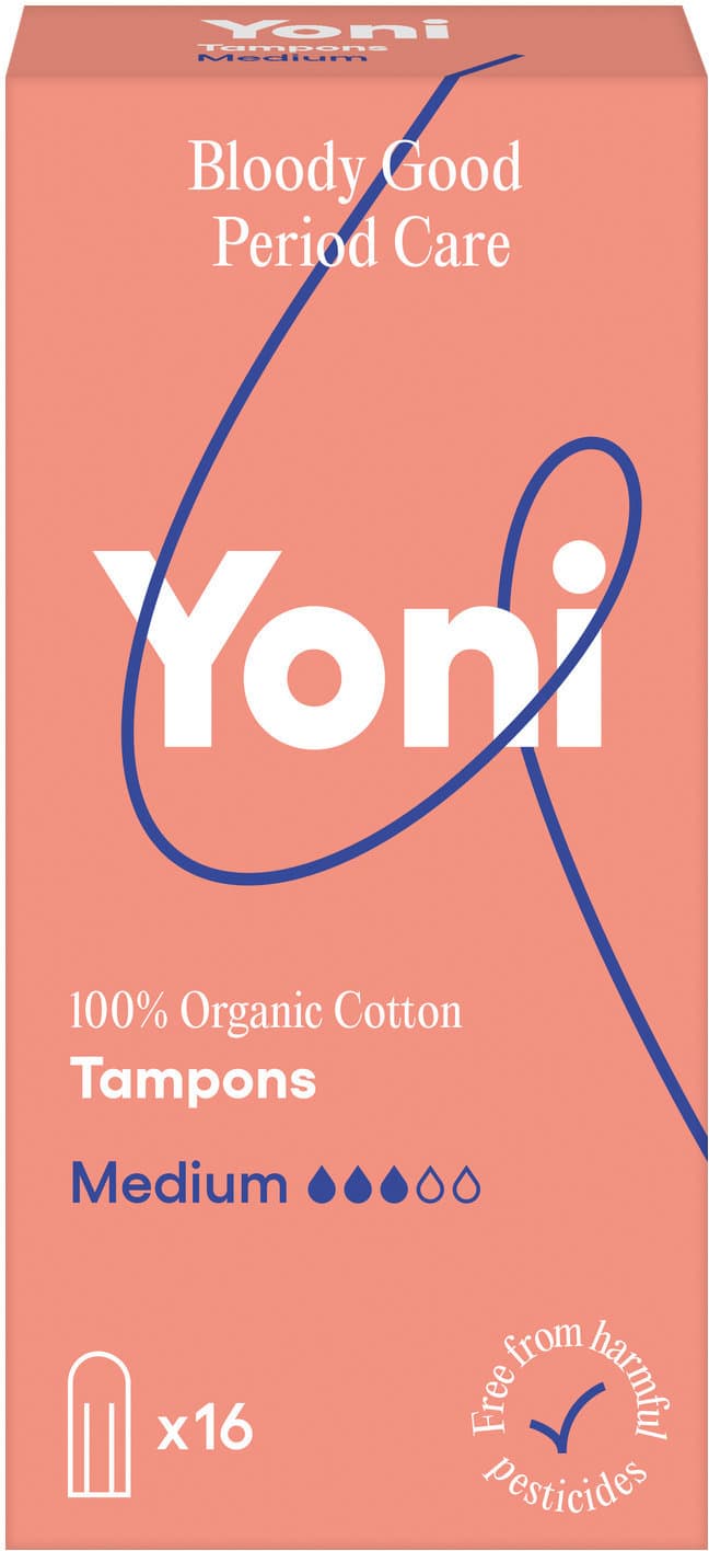 YONI Bio-Baumwolle Tampons normal
