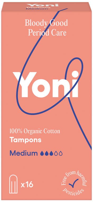 YONI Bio-Baumwolle Tampons normal