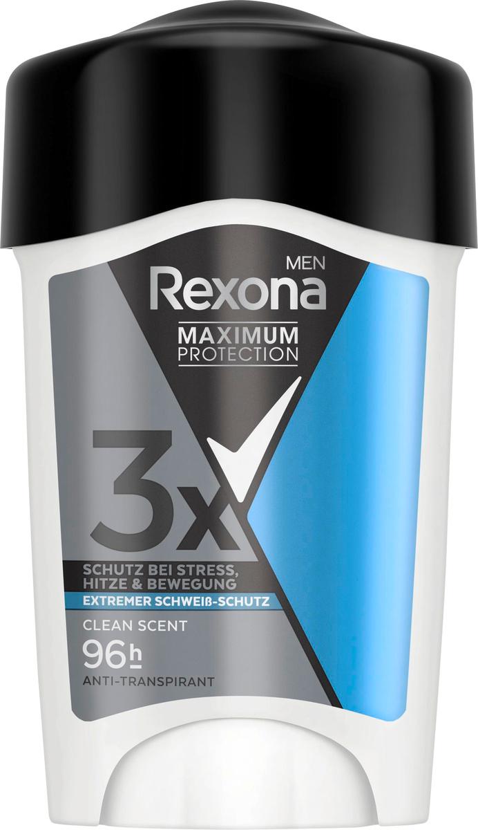 Rexona Maximum Protection Men Deo Cremestick Anti-Transpirant Clean Scent