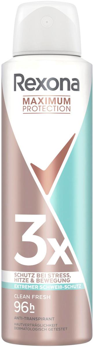 Rexona Maximum Protection Antitranspirant Deospray Clean Fresh