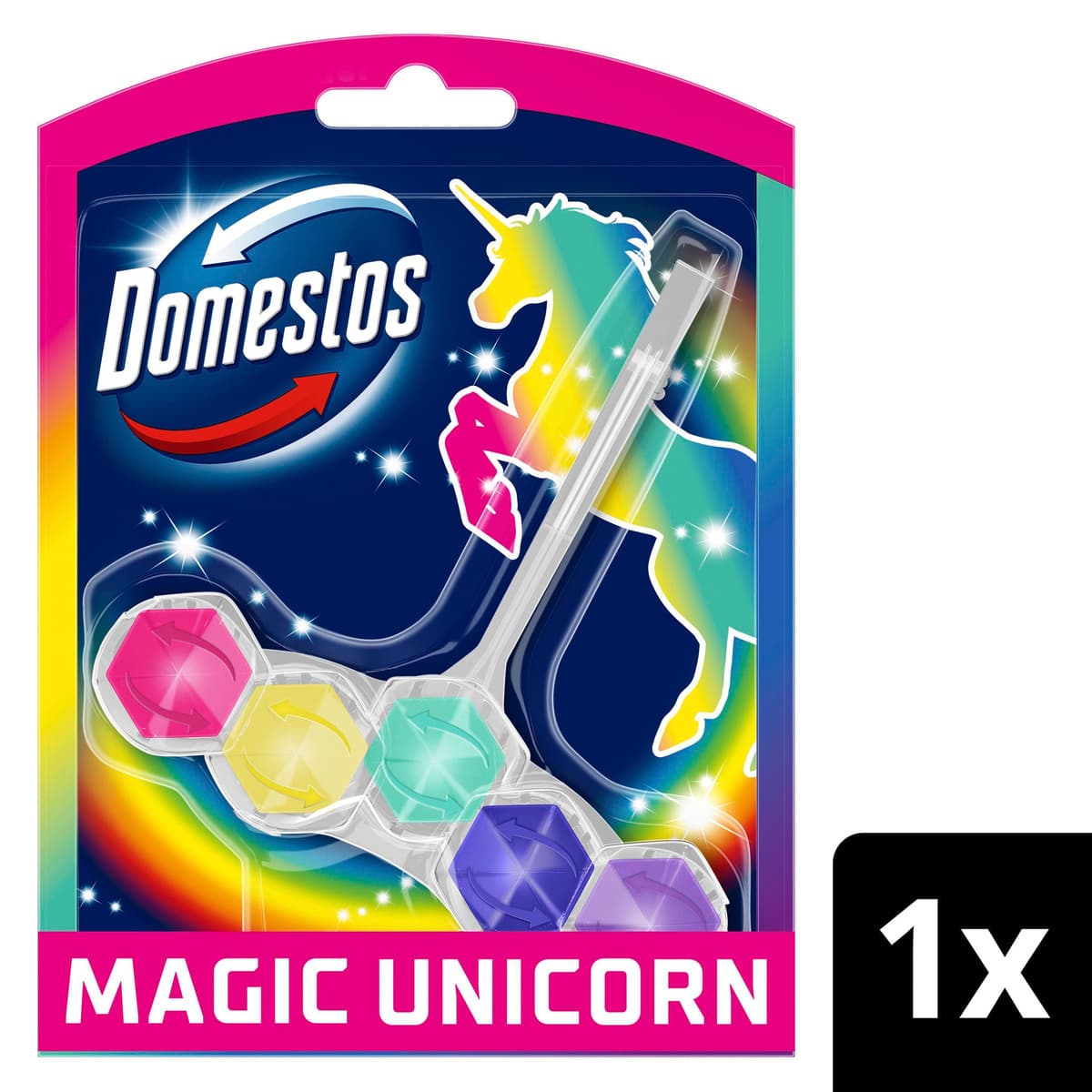 Domestos WC-Stein Power 5 Magic Unicorn