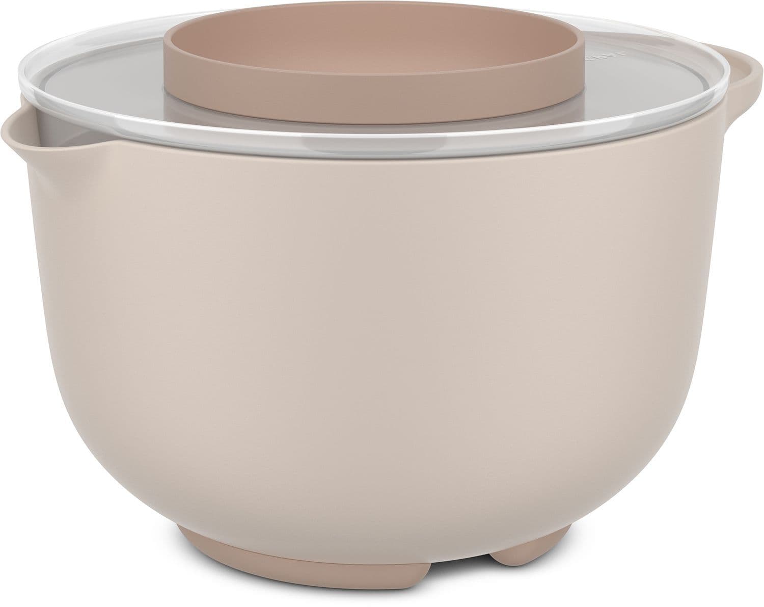 MEPAL Chef It Rührschüssel mit Spritzdeckel 3l