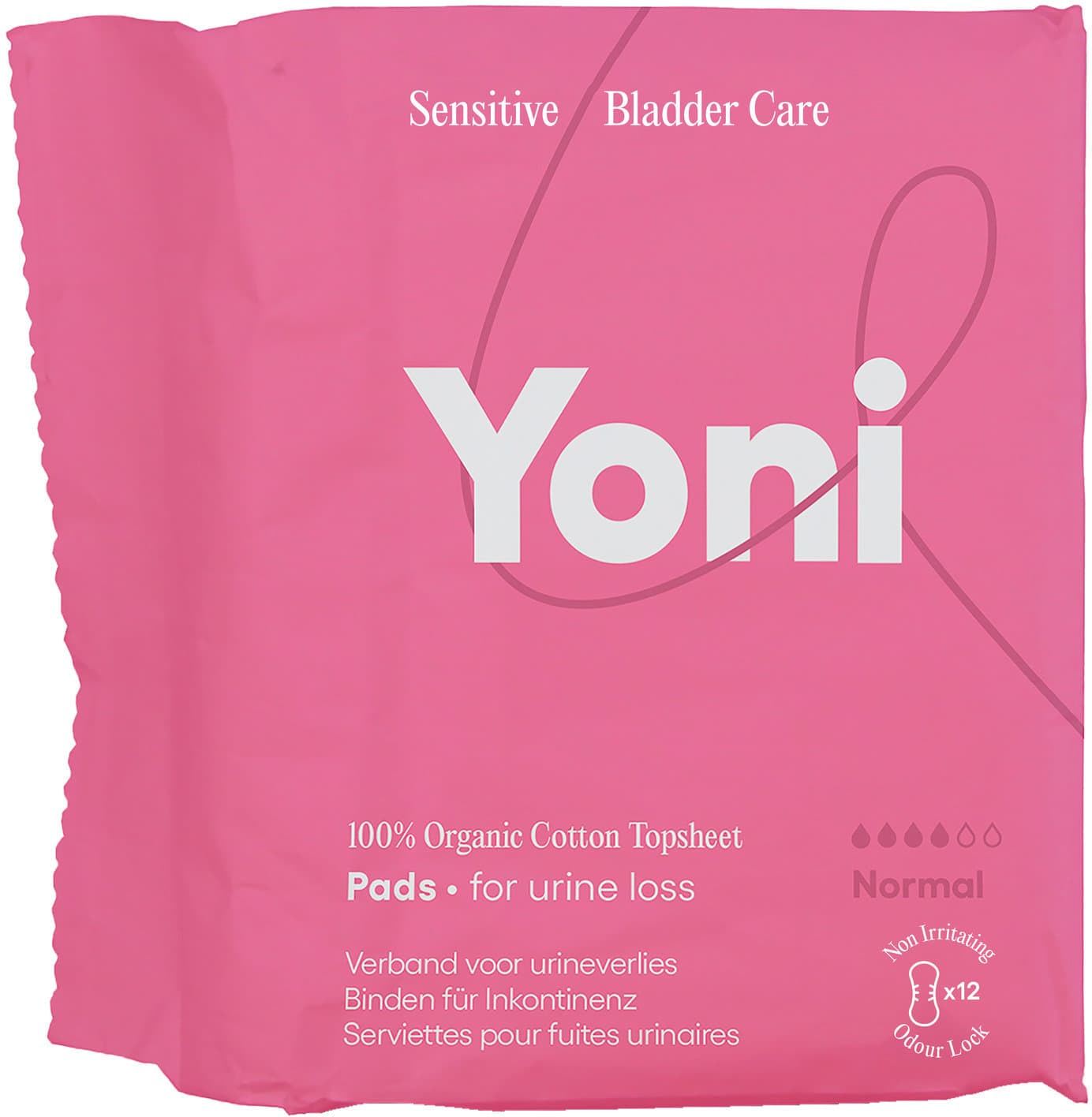 YONI Inkontinenz Binden ohne Flügel Normal 
