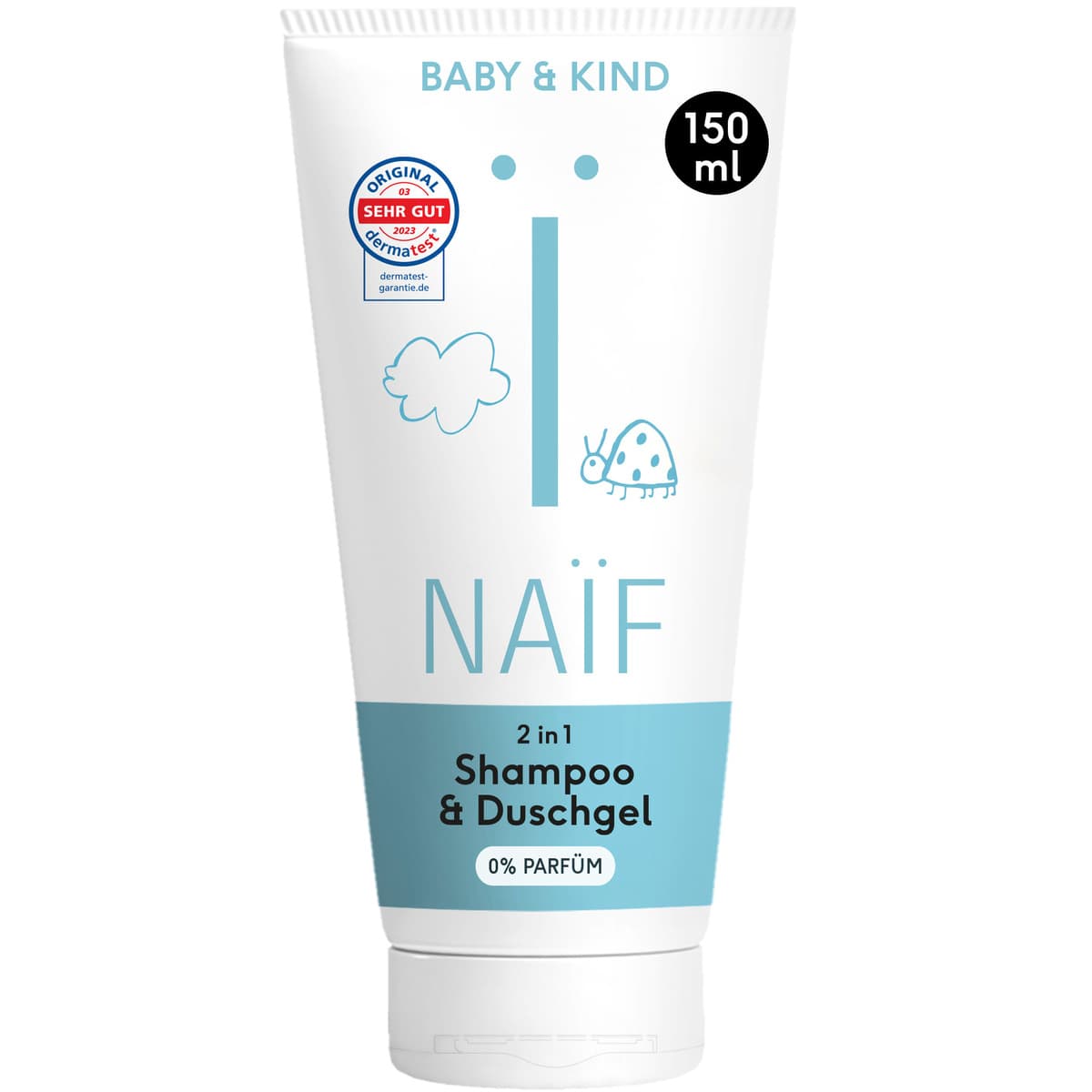 Naif Baby & Kind 2in1 Shampoo und Duschgel
