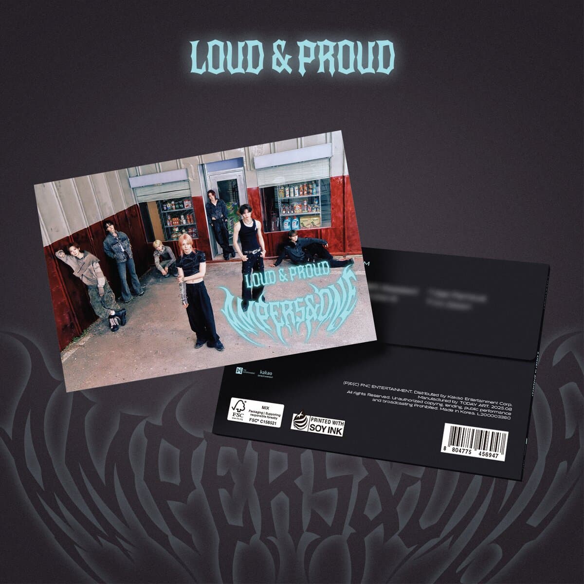 LOUD & PROUD-POSTCARD V