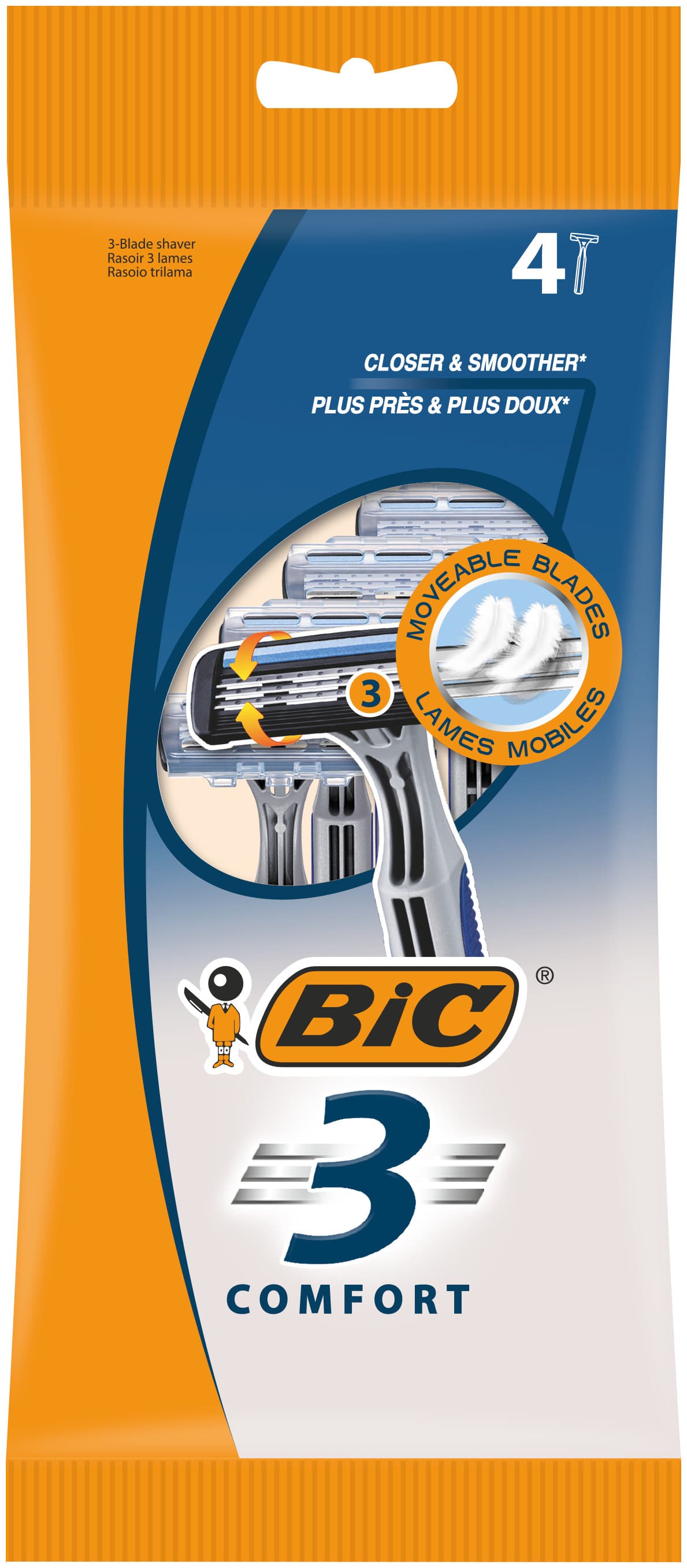 BIC 3 Rasierer Comfort