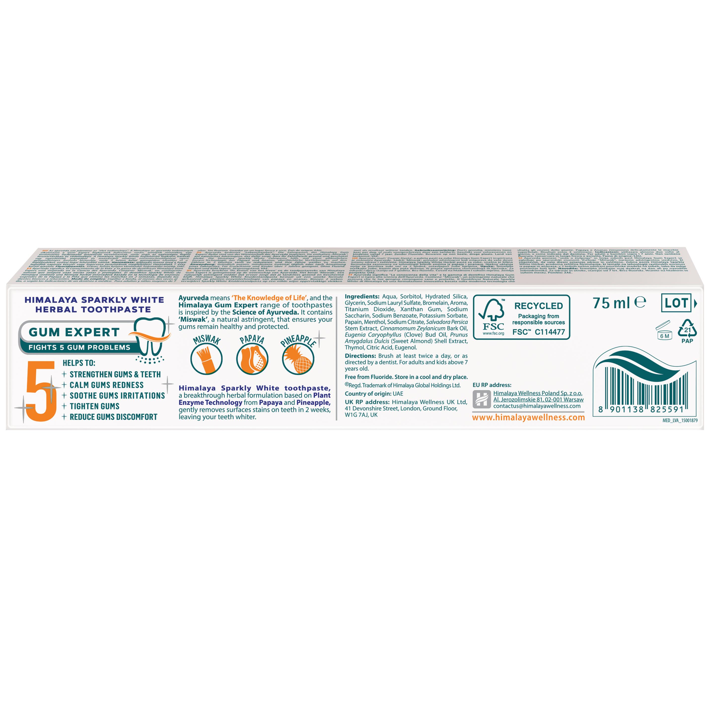 Produktbild Himalaya Gum Expert Sparkly White 4 von 4