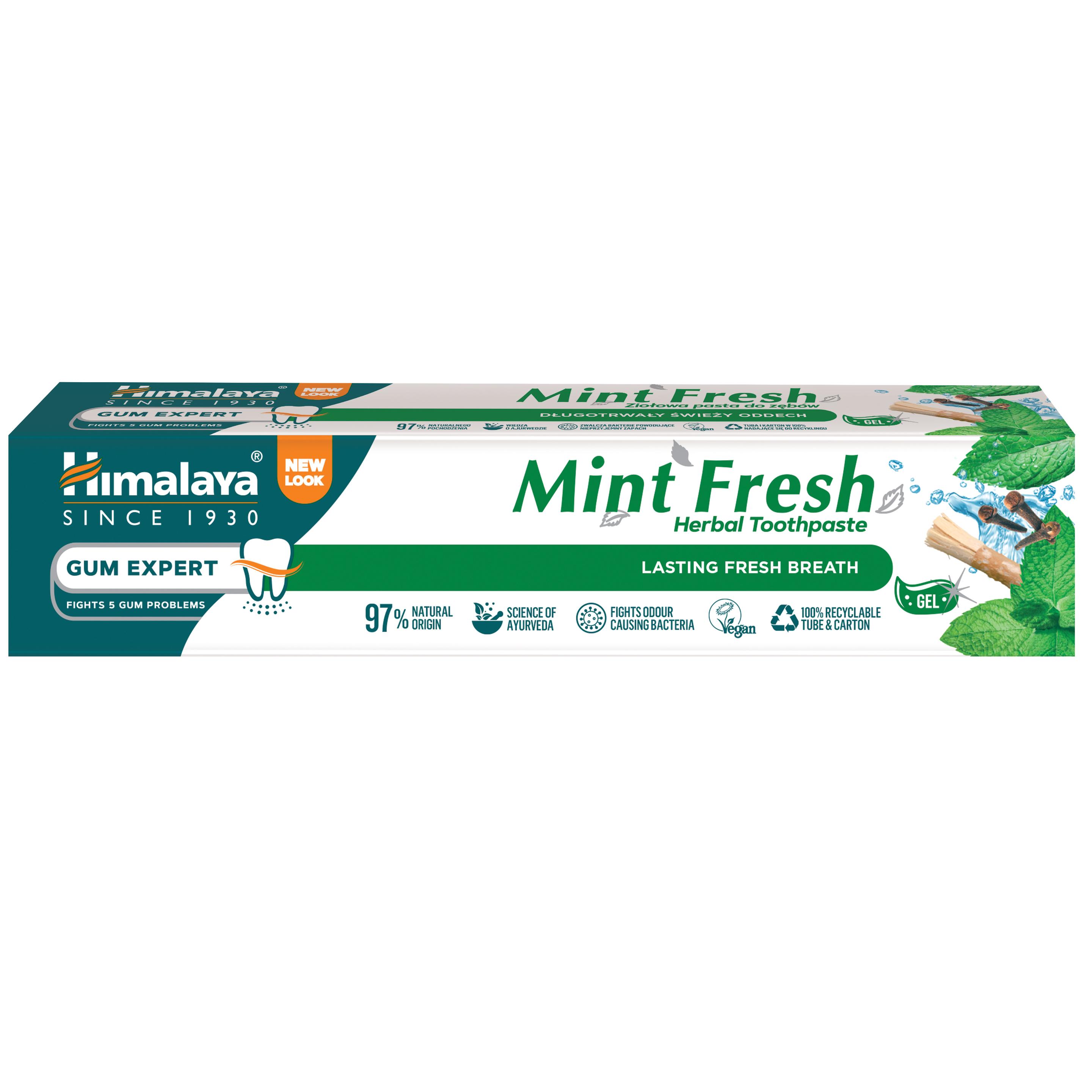 Produktbild Himalaya Herbals Zahncreme Kräuter Mint Fresh 2 von 4