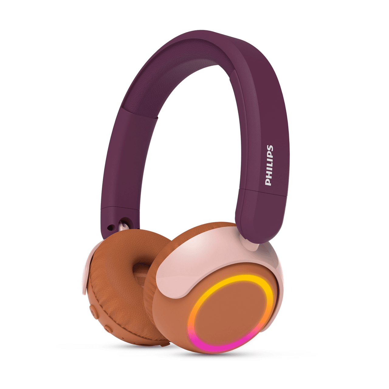 Philips 4000 series TAK4200MP/00 Kinderkopfhörer & Headset, orange/violett/rose